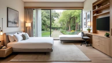 découvrez comment aménager une chambre d'ami modulable sans lit fixe, alliant fonctionnalité et esthétisme. transformez votre espace avec des meubles polyvalents et intelligents, offrant un confort optimal pour vos invités tout en optimisant votre intérieur.