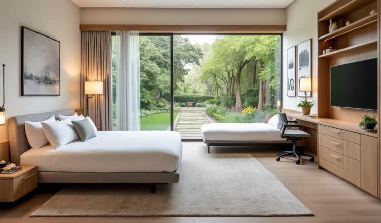 découvrez comment aménager une chambre d'ami modulable sans lit fixe, alliant fonctionnalité et esthétisme. transformez votre espace avec des meubles polyvalents et intelligents, offrant un confort optimal pour vos invités tout en optimisant votre intérieur.