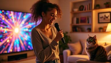 découvrez comment faire un karaoké en solo chez soi peut être une expérience libératrice qui va bien au-delà du simple divertissement. plongez dans les bienfaits émotionnels et psychologiques de chanter seul chez soi, et apprenez pourquoi cette activité peut booster votre confiance en vous tout en faisant de vous une meilleure version de vous-même.